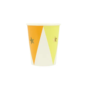 Circus Pattern Cups