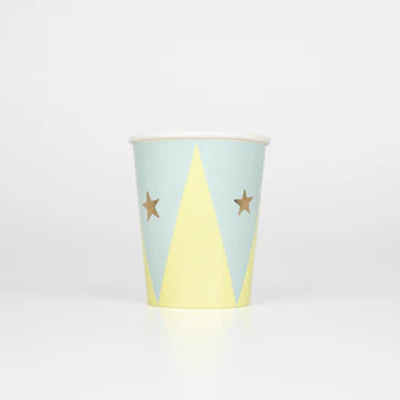 Circus Pattern Cups