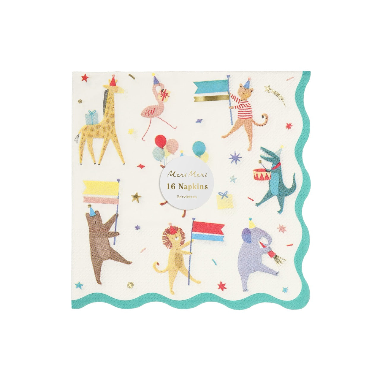 Animal Parade Large Napkins