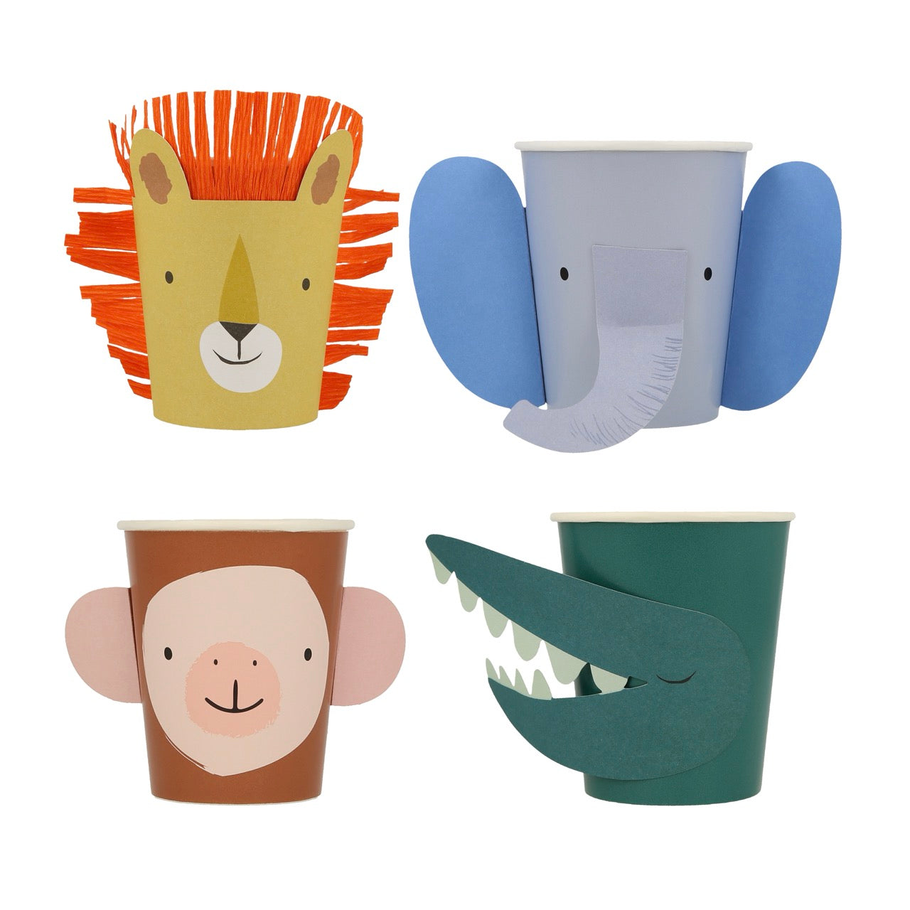 Animal Parade Character Cups