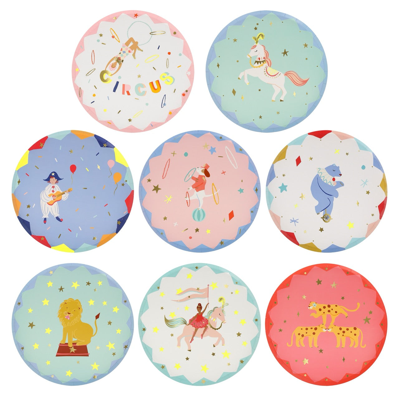 Circus Side Plates