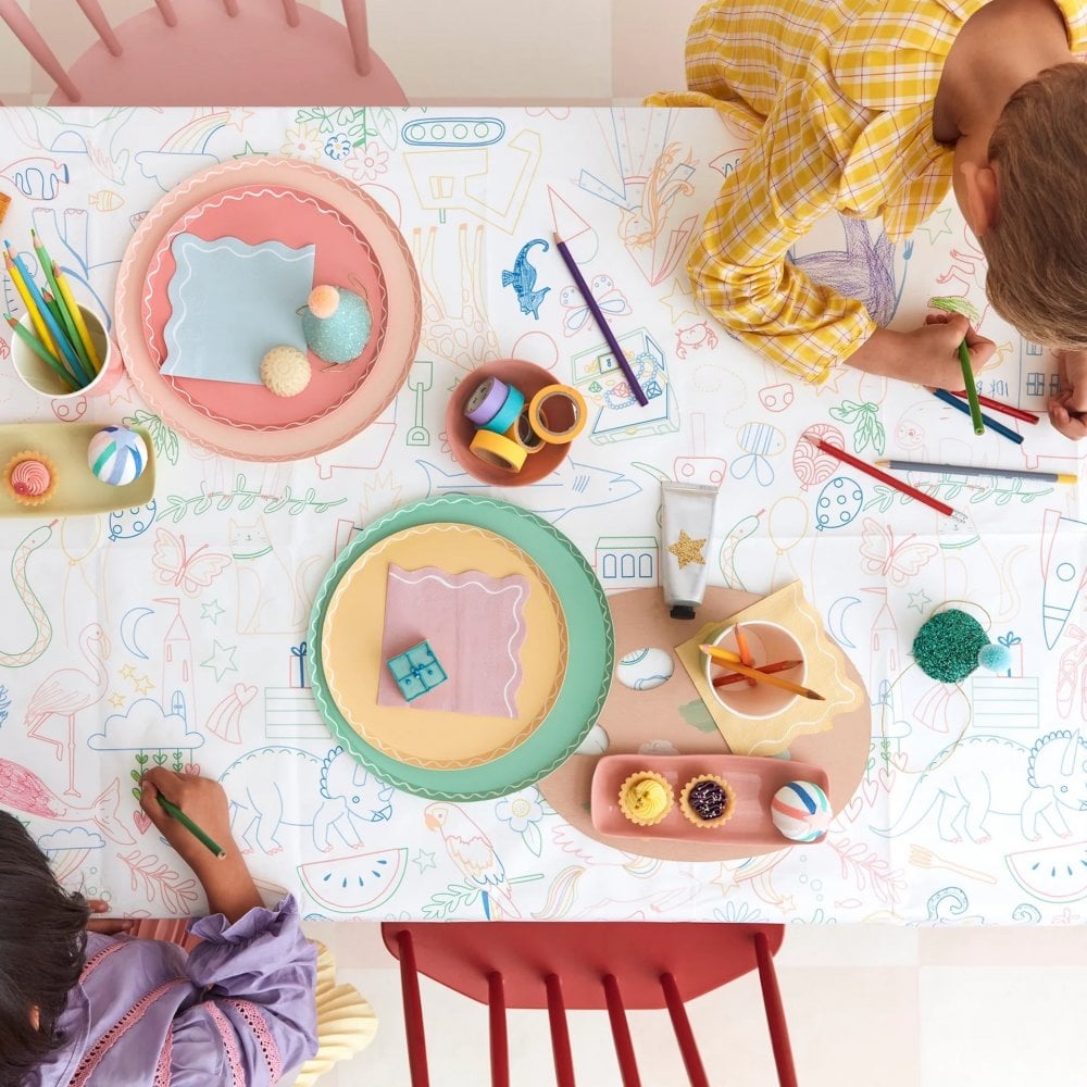 Colour In Activity Tablecloth